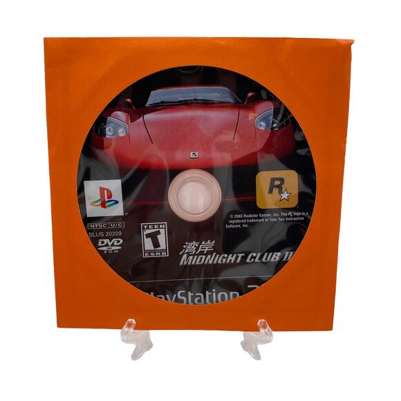 Sony PlayStation 2 PS2 Disc Only Tested MIDNIGHT CLUB 2 2004 Working - Picture 2 of 4